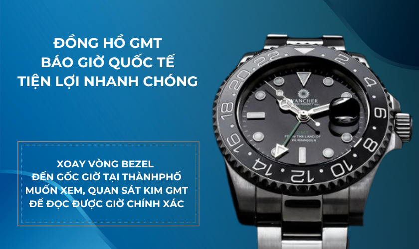 Chức năng GMT vòng Bezel